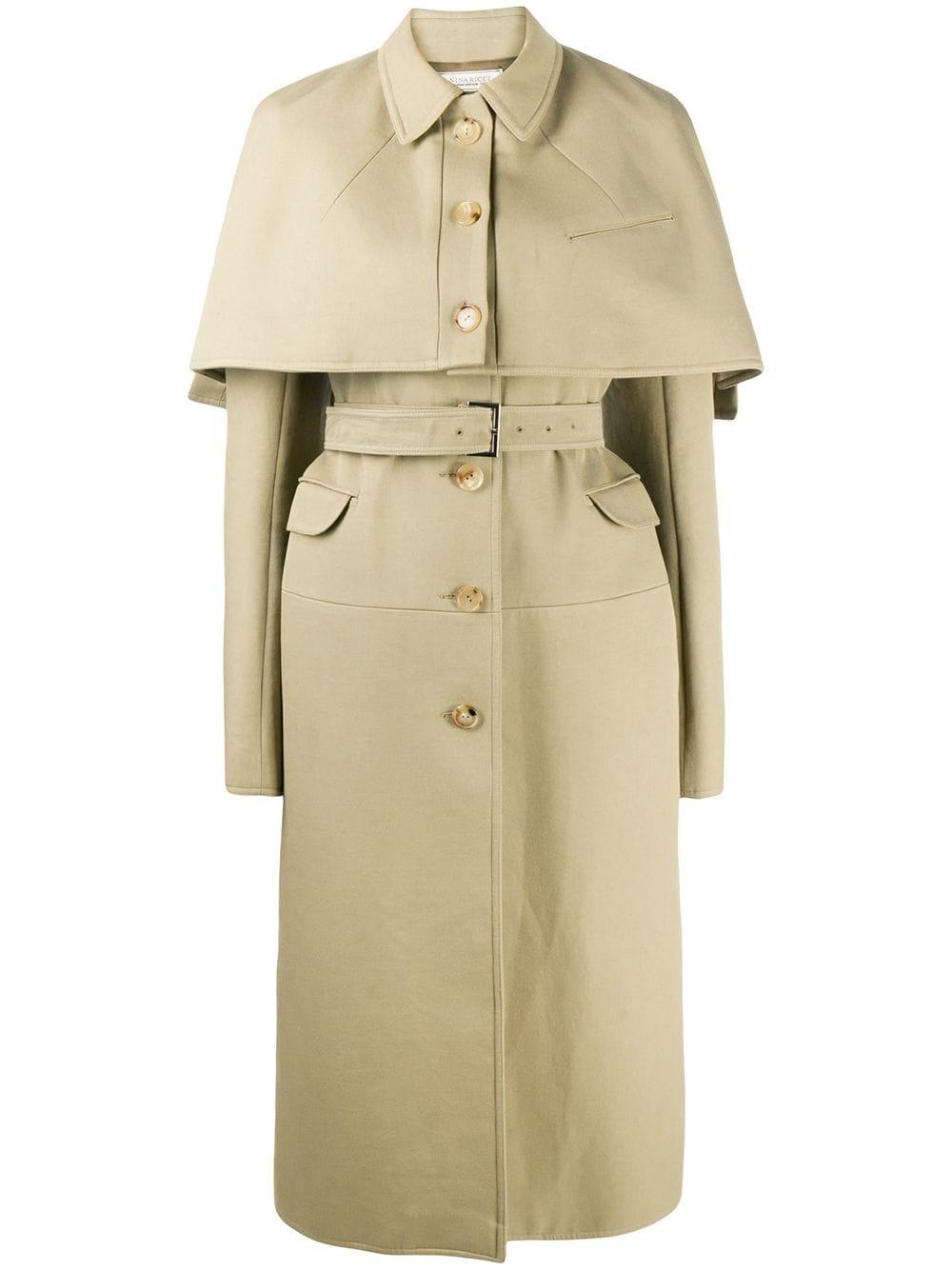 cape trench coat