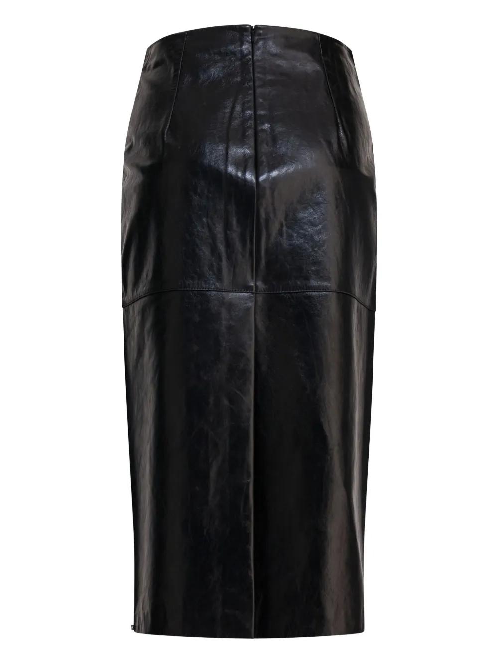 Federica Tosi Gonna A Matita Pelle Gonne Da Donna In Viscosa In