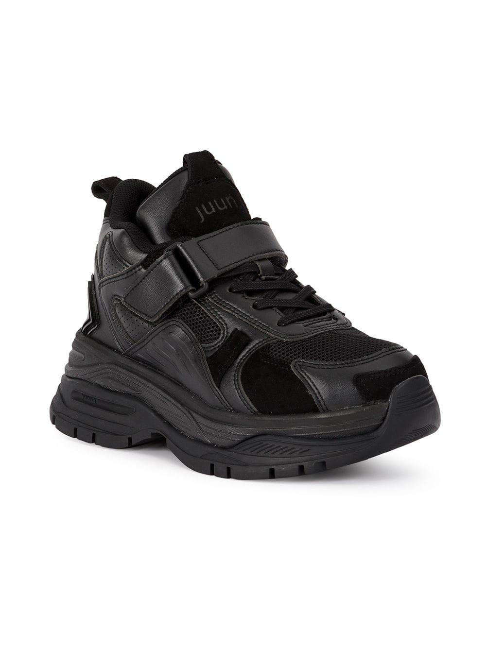 Juun.J Rubber Hi-top Sneakers in Black | Lyst