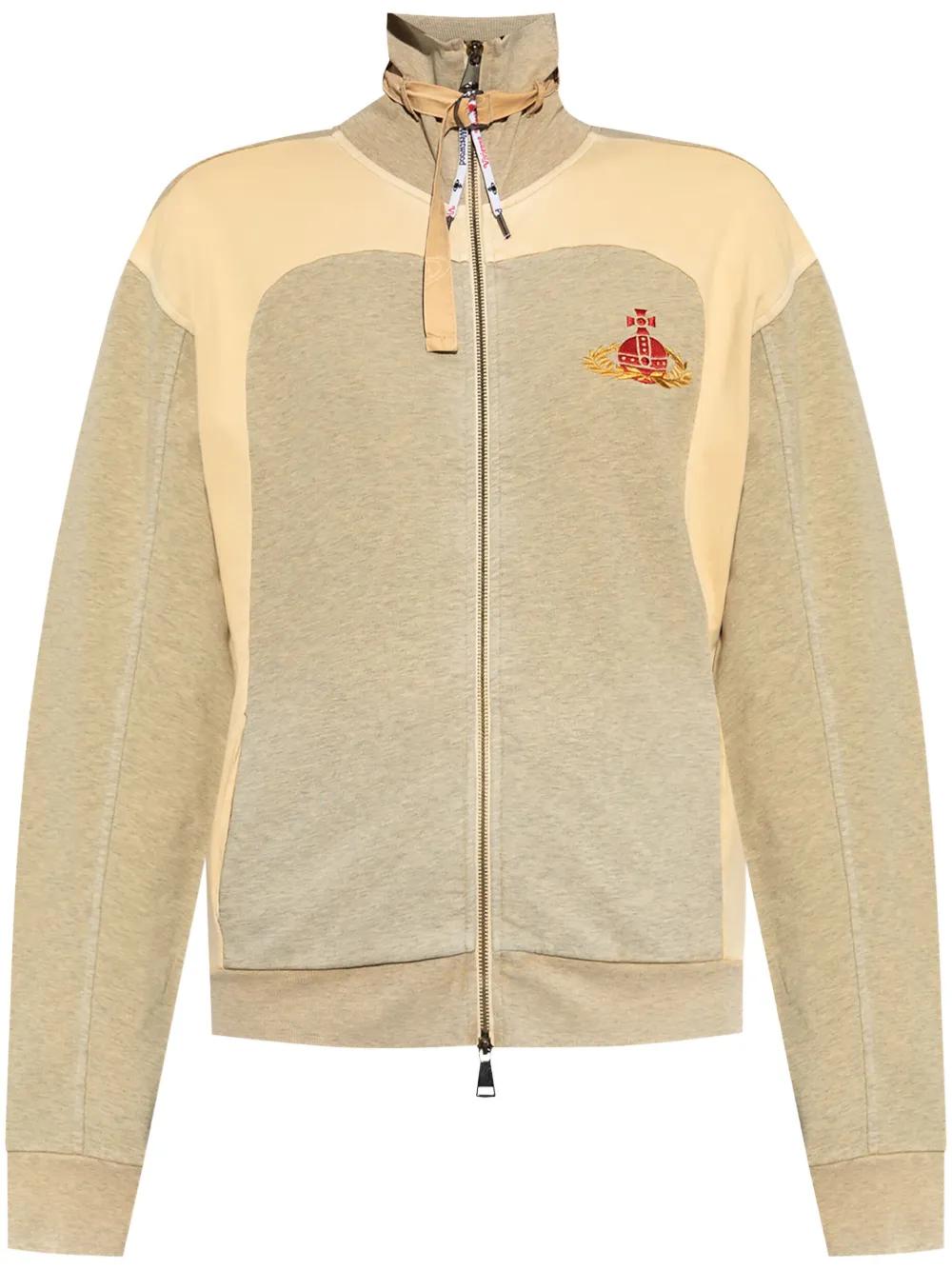 Vivienne Westwood Orb-Motif Track Jacket in Natural | Lyst