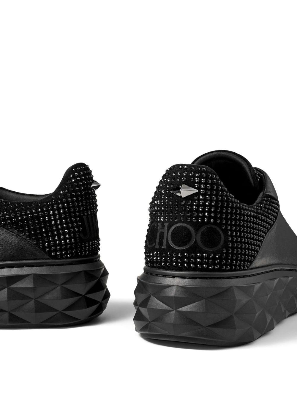 Jimmy Choo メンズ ブラック Diamond Maxi/m Ii スニーカー スニーカー