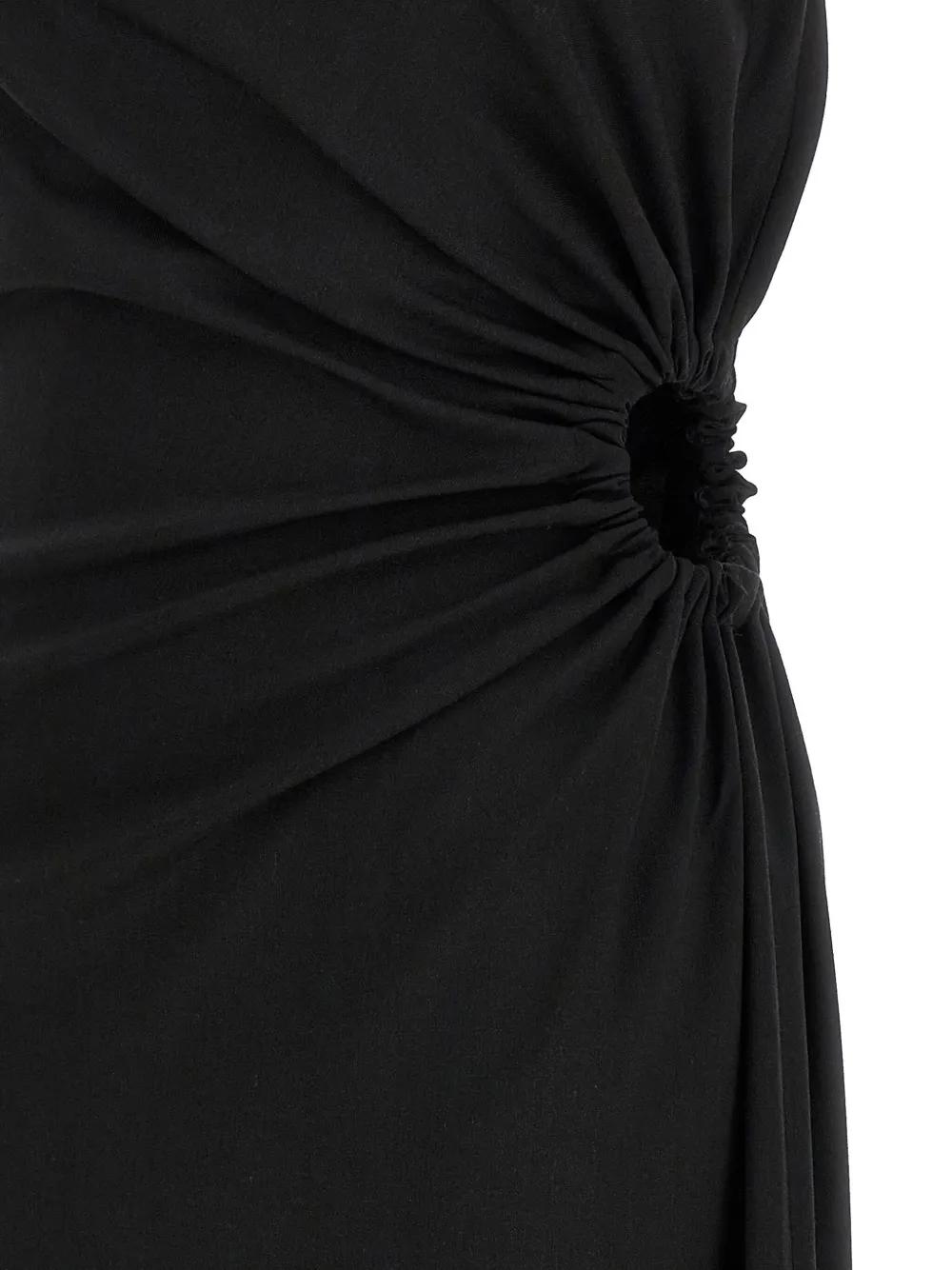 ワンピース MAX MARA SILVA BUSTIER DRESS IN MOHAIR WOOL AND SILK Wool, mohair and silk bustier dress, black | 