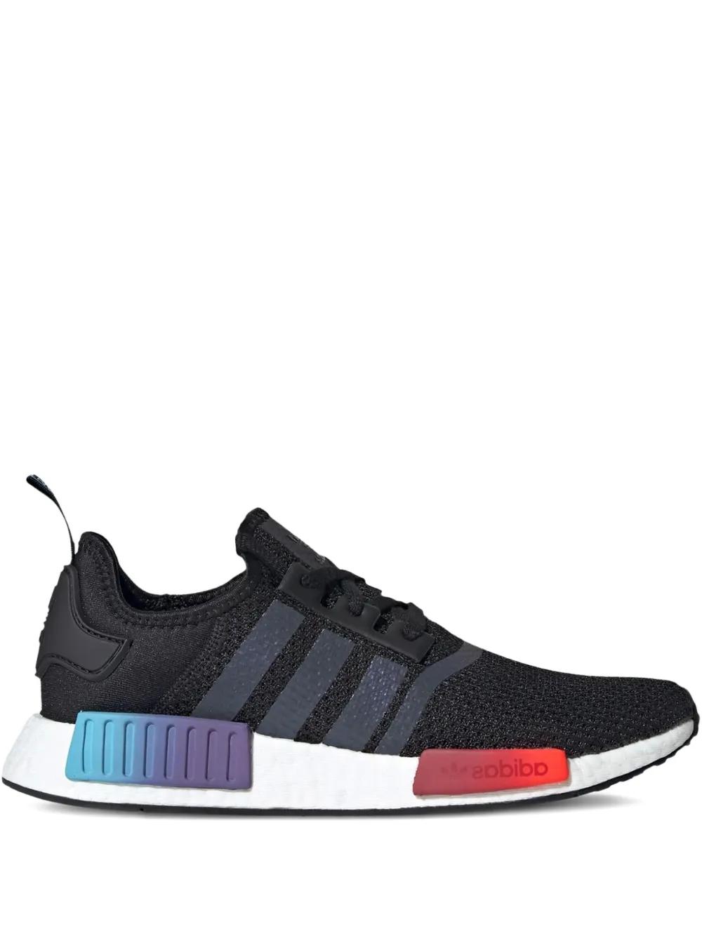 adidas gazelle silver green womens adidas Womens Nmd R1 Lace Up Sneakers White 10.5 Casual main image 1