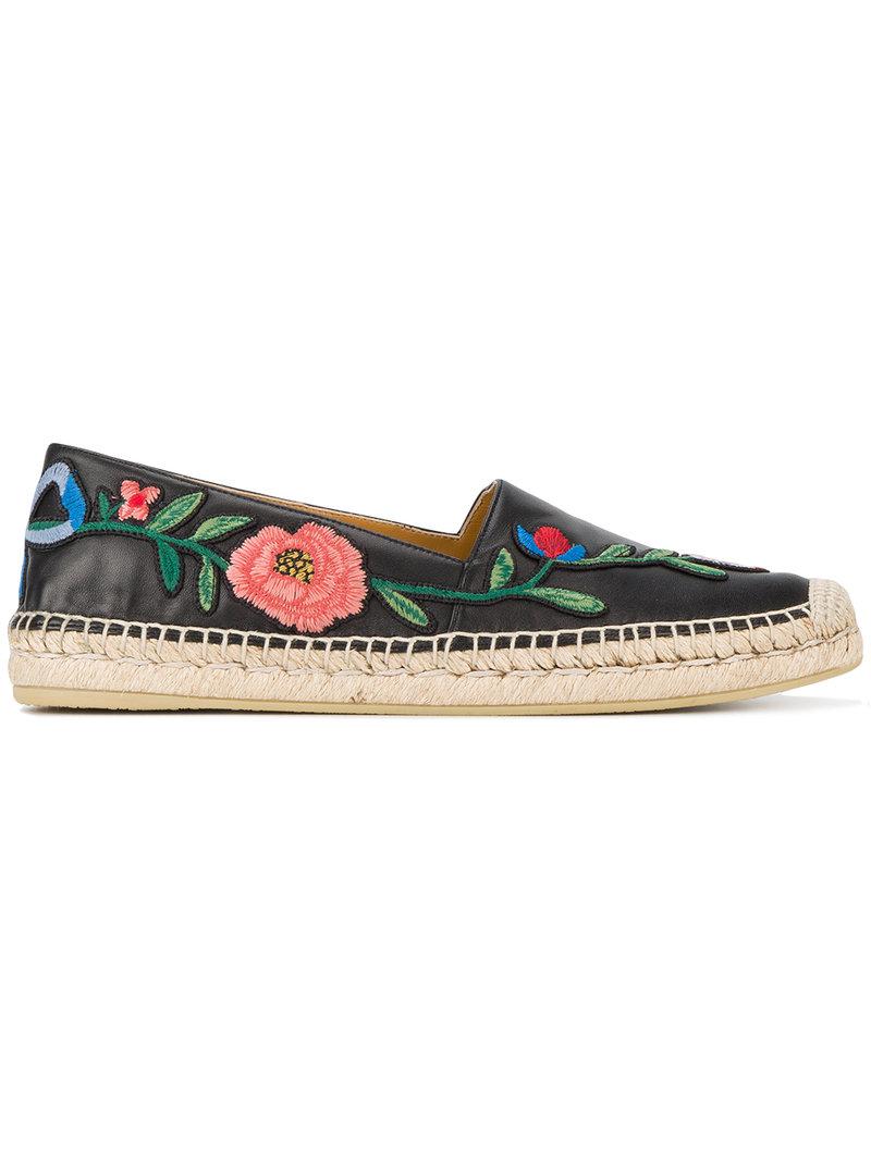 gucci floral espadrilles