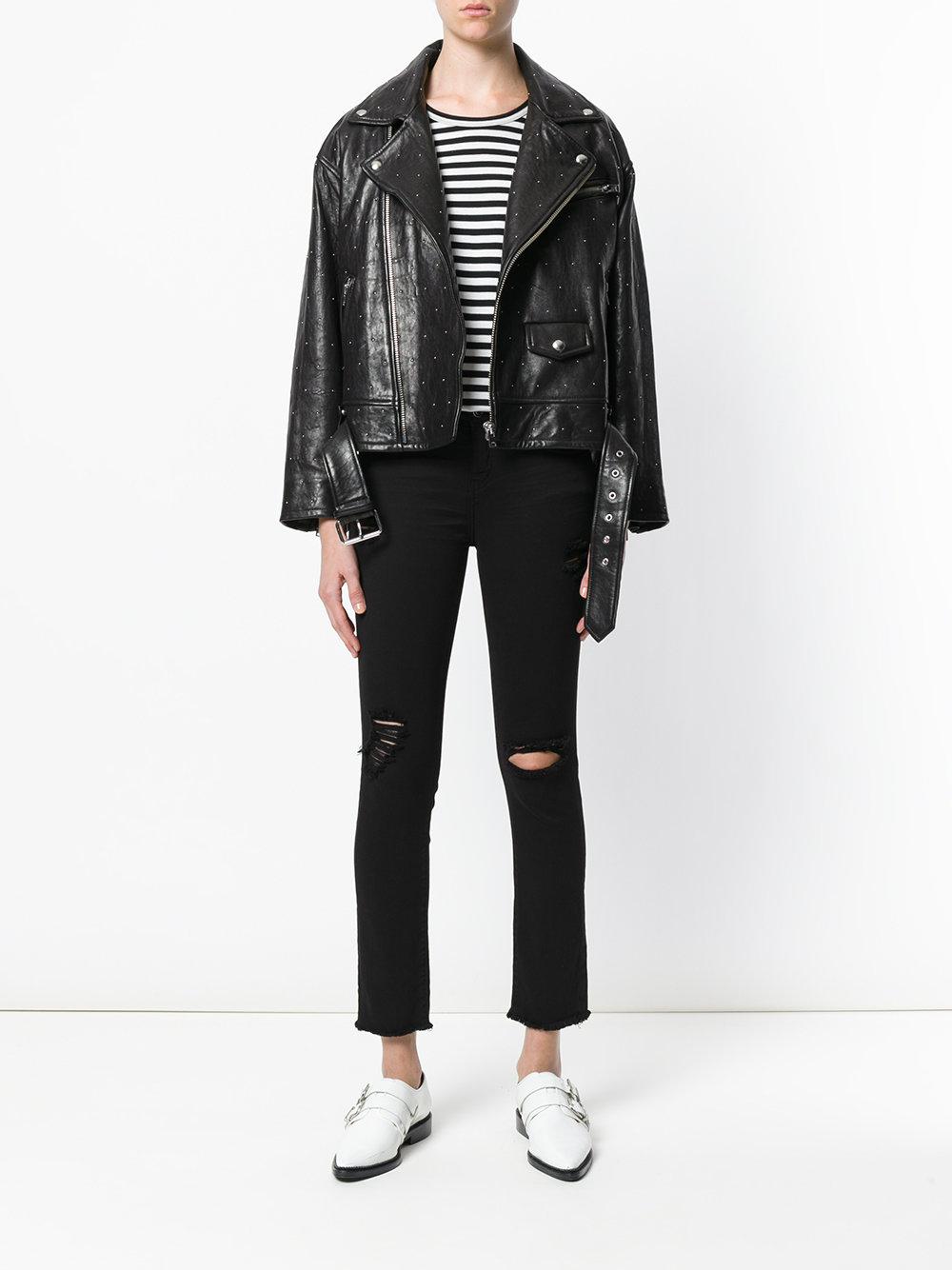 iro studded leather jacket