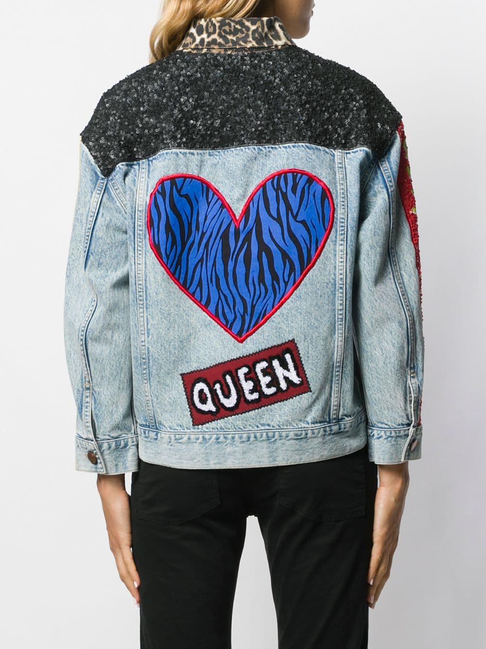 alice and olivia patchwork jacket