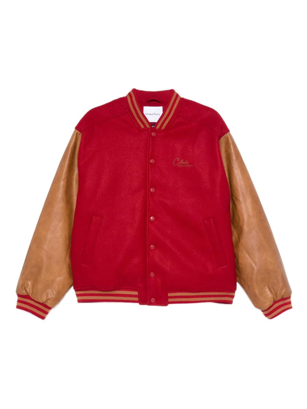 ジャケット House of Sunny Men's Double Breasted Leather Jacket VOL2212 House of Sunny Double-Breasted Leather Jacket VOL2212