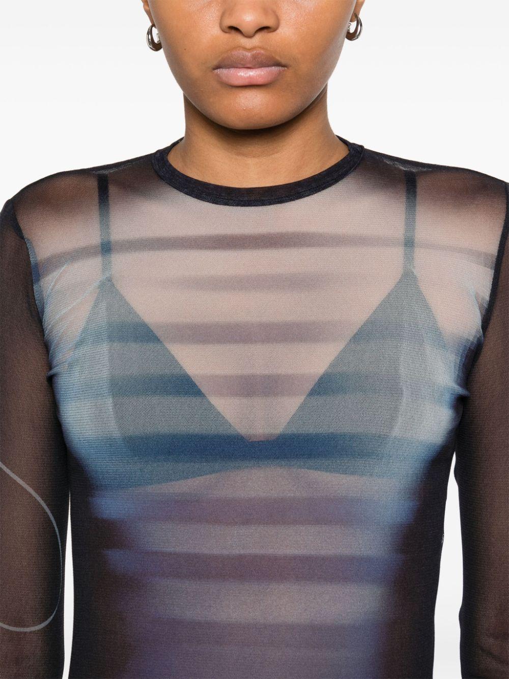 Jean Paul Gaultier シースルートップス