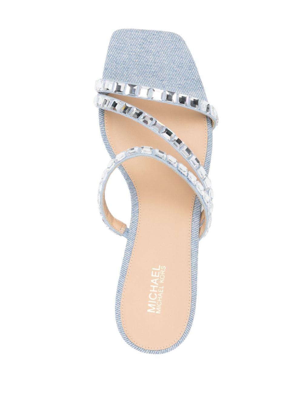 Michael kors suede mules outlet