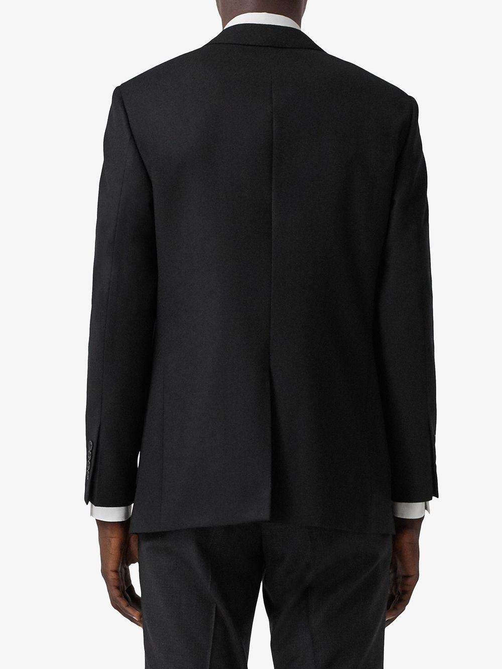 Burberry Wool Tb  Motif  Blazer in Black for Men Lyst
