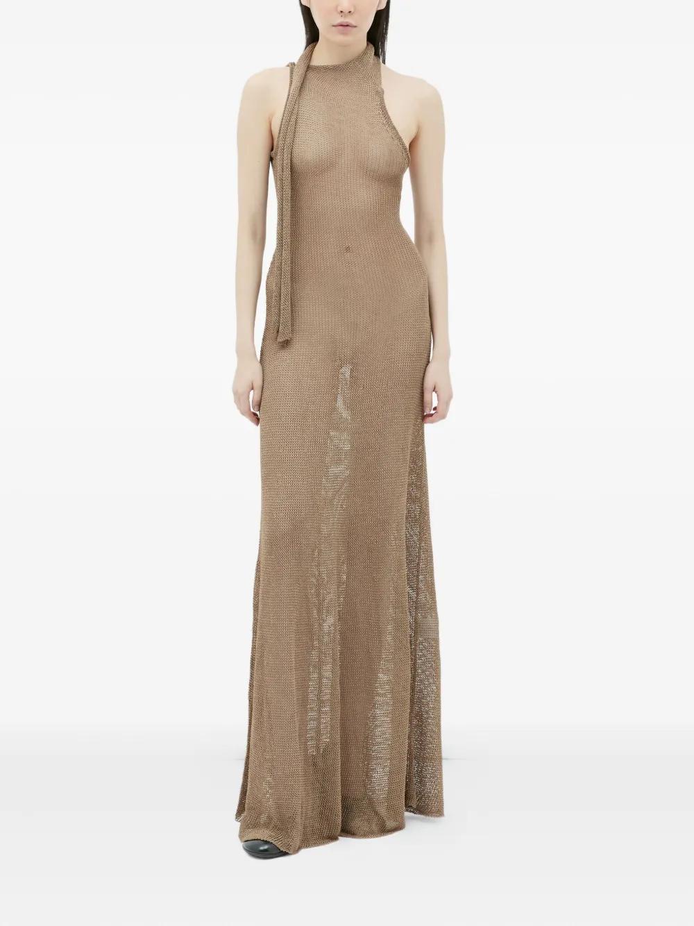 【関税込み】Aya Muse ベージュ Tara マキシドレス Beige Tara Maxi Dress by Aya Muse on Sale