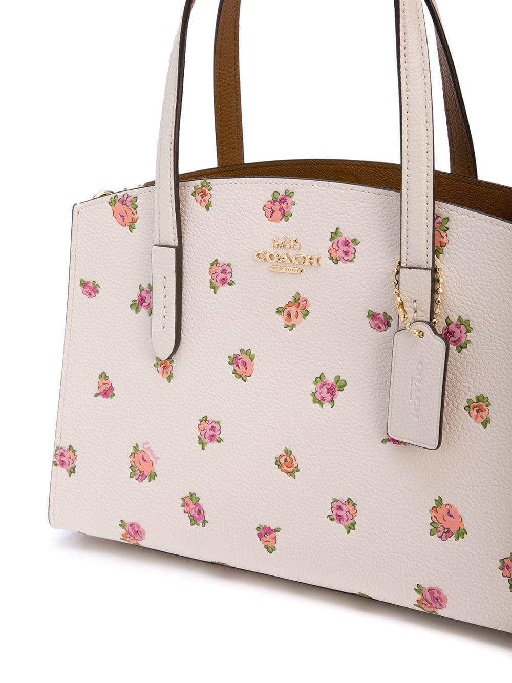 COACH OUTLET® | Ellie File Bag With Spaced Floral Field Print
