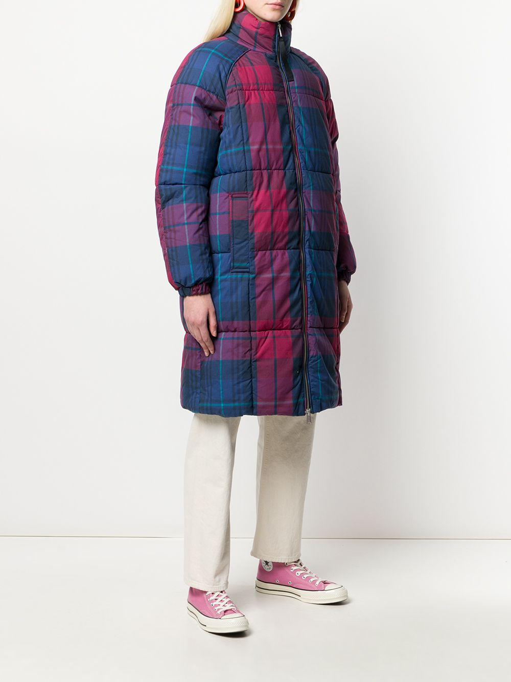 Tommy Hilfiger Denim Check Puffa Coat 