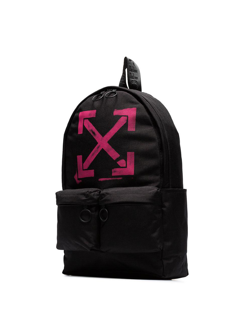 off white backpack white