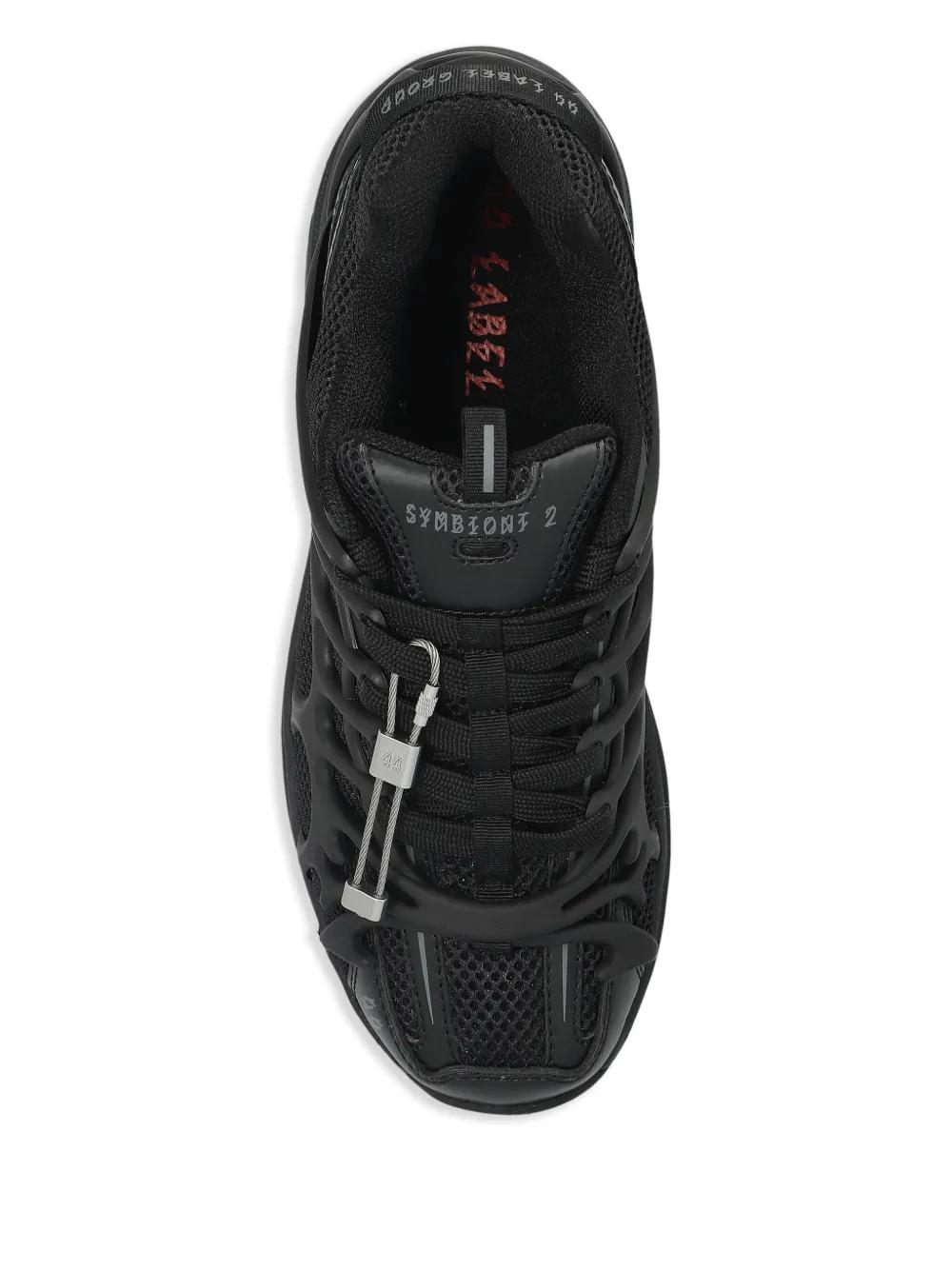 【関税込み】44 Label Group ローカットスニーカー 44 LABEL GROUP ローカット スニーカー | ブラック | FARFETCH JP