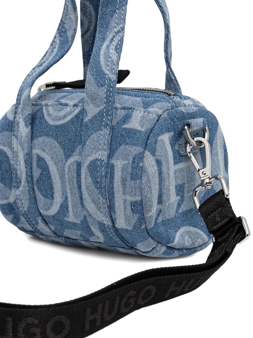 【HUGO BOSS】HUGO BLUE Roselyn Duffle ショルダーバッグ HUGO ROSELYN DUFFLE - Handbag - dark blue/stone blue denim
