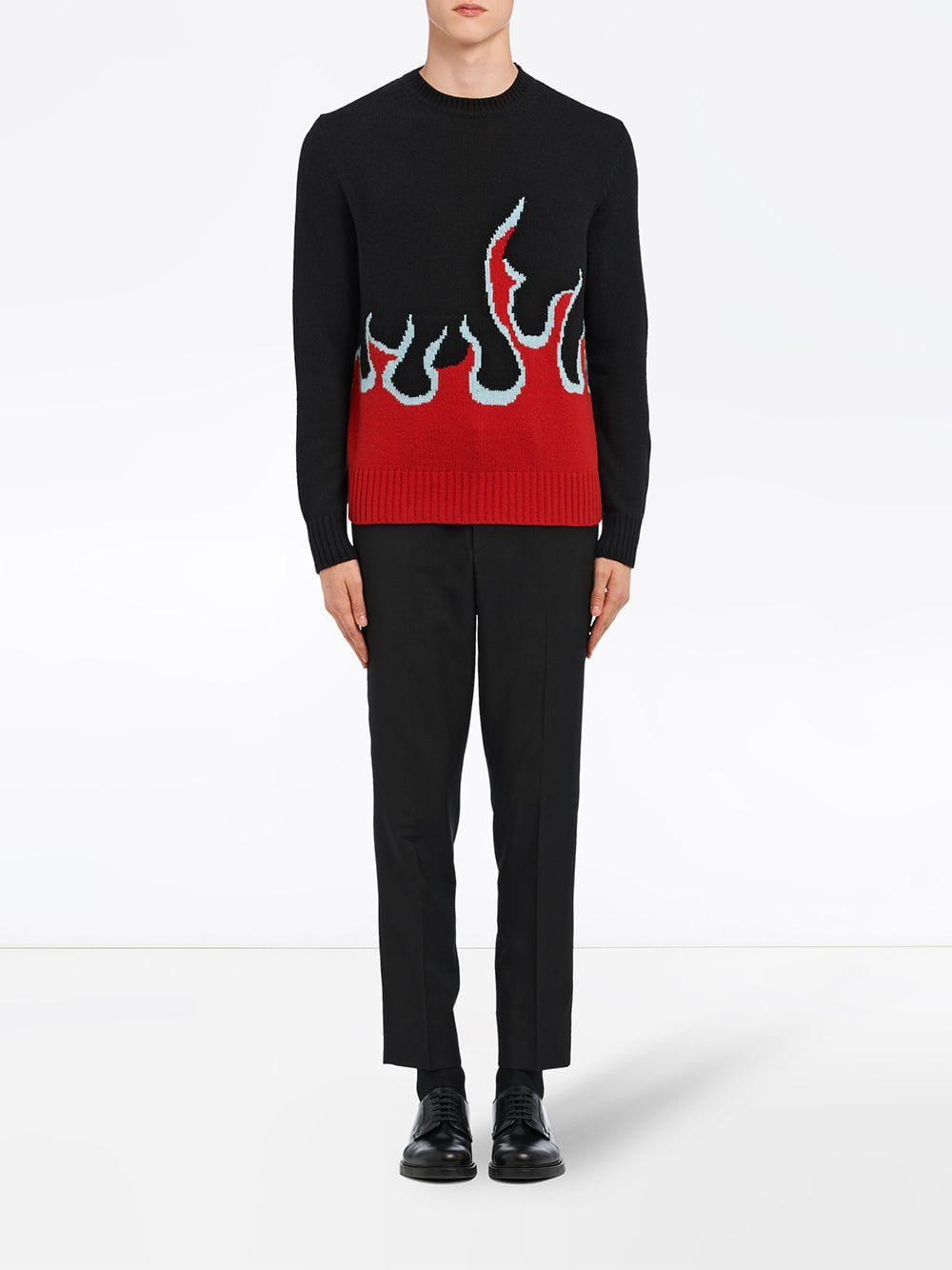 prada sweater mens