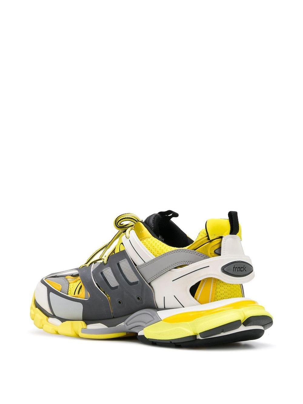 balenciaga yellow trainers