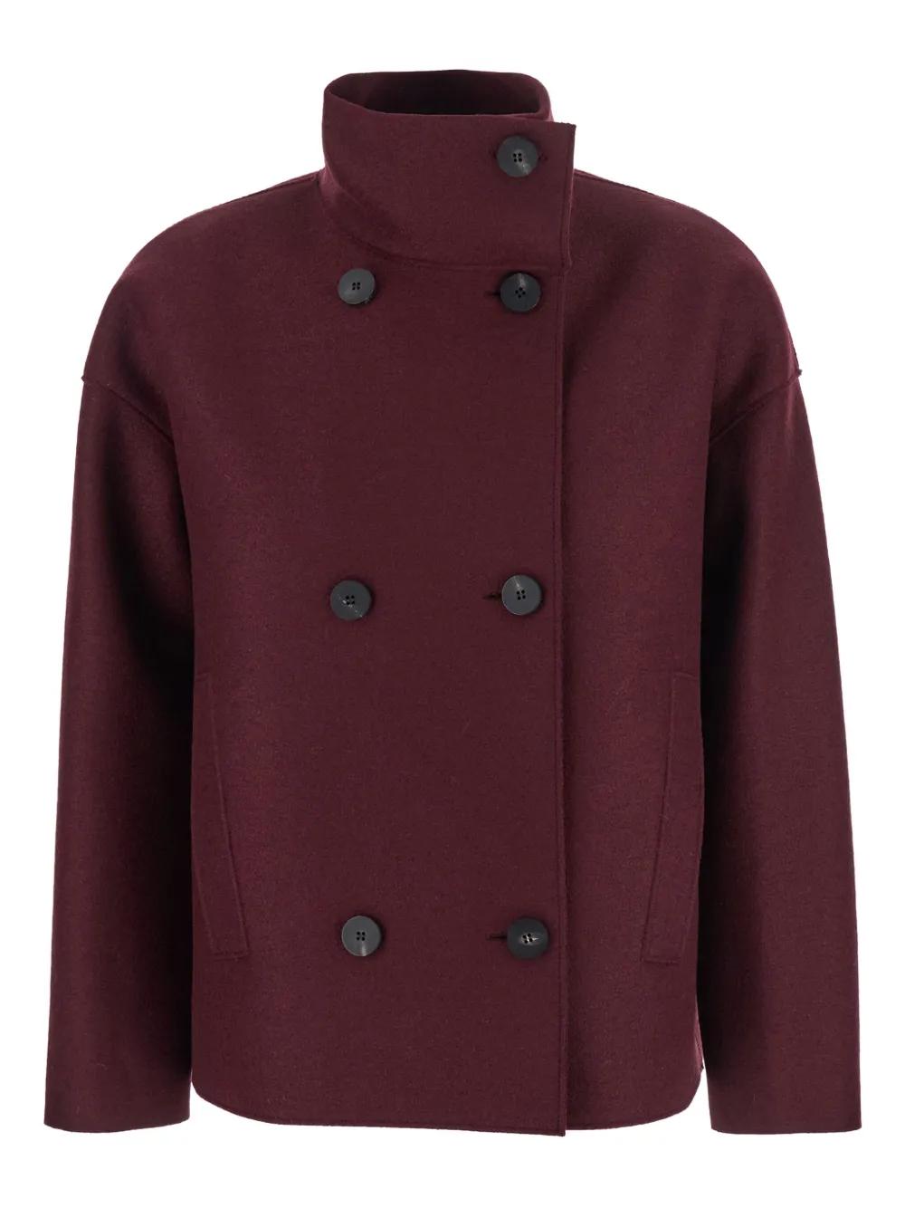 ブルゾン Harris Wharf London Boxy Short Coat With High Collar Harris Wharf London Short coats for Women | Online Sale up