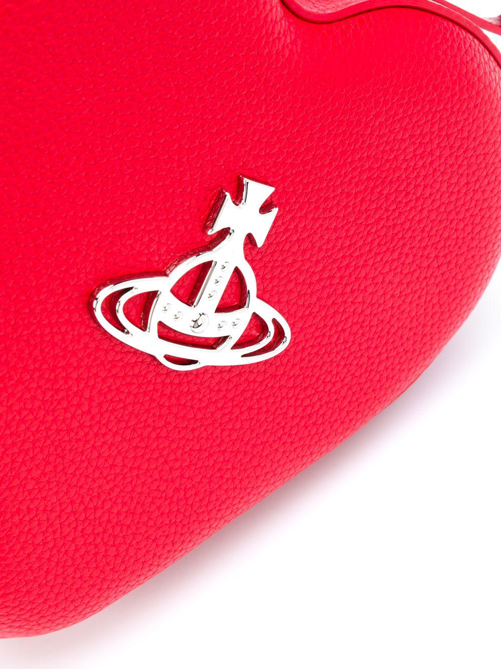 Cross body bags Vivienne Westwood - Johanna Heart crossbody bag in red -  4303001801229H401