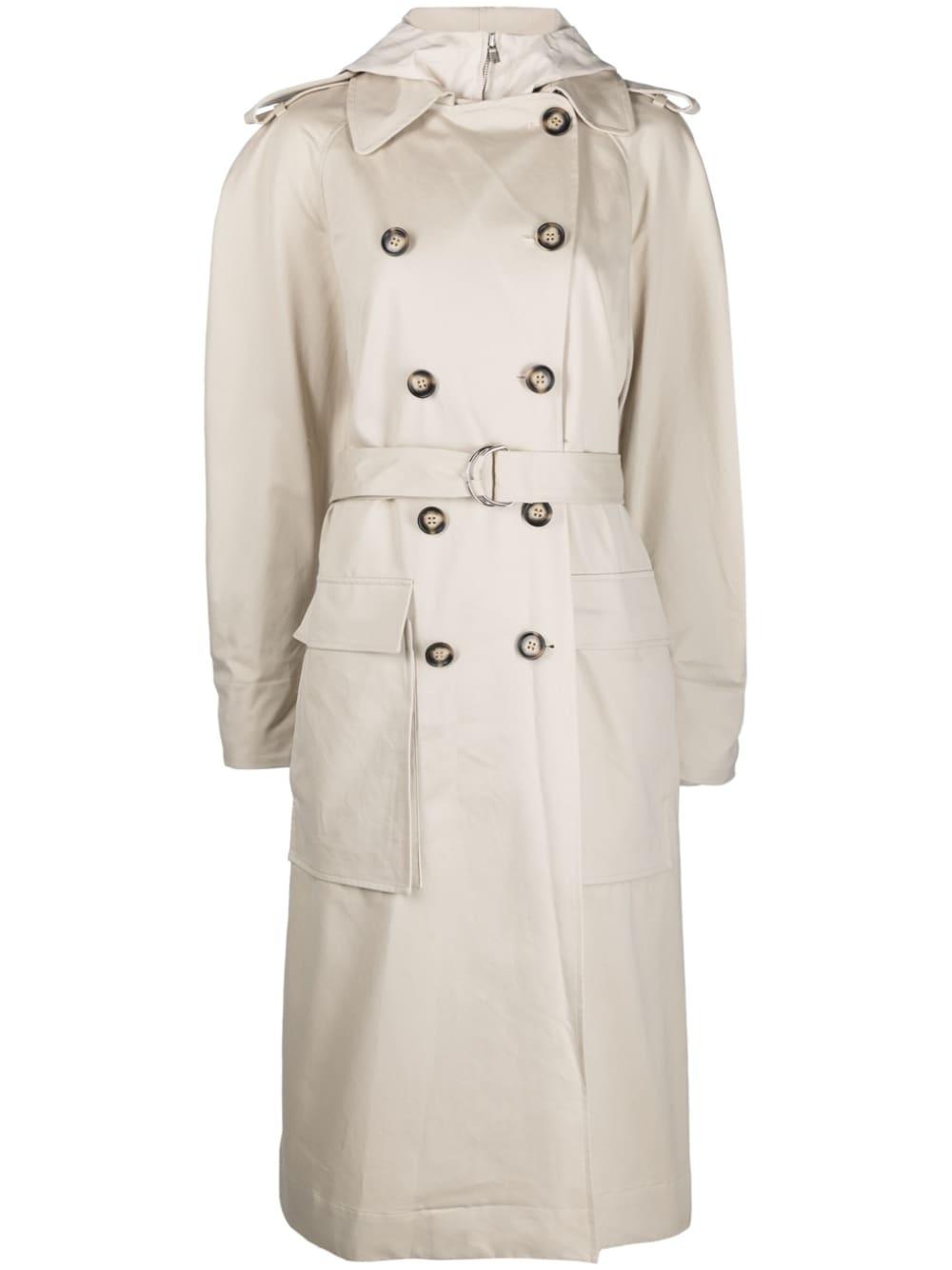 Elleme Hooded Trench Coat in Natural Lyst