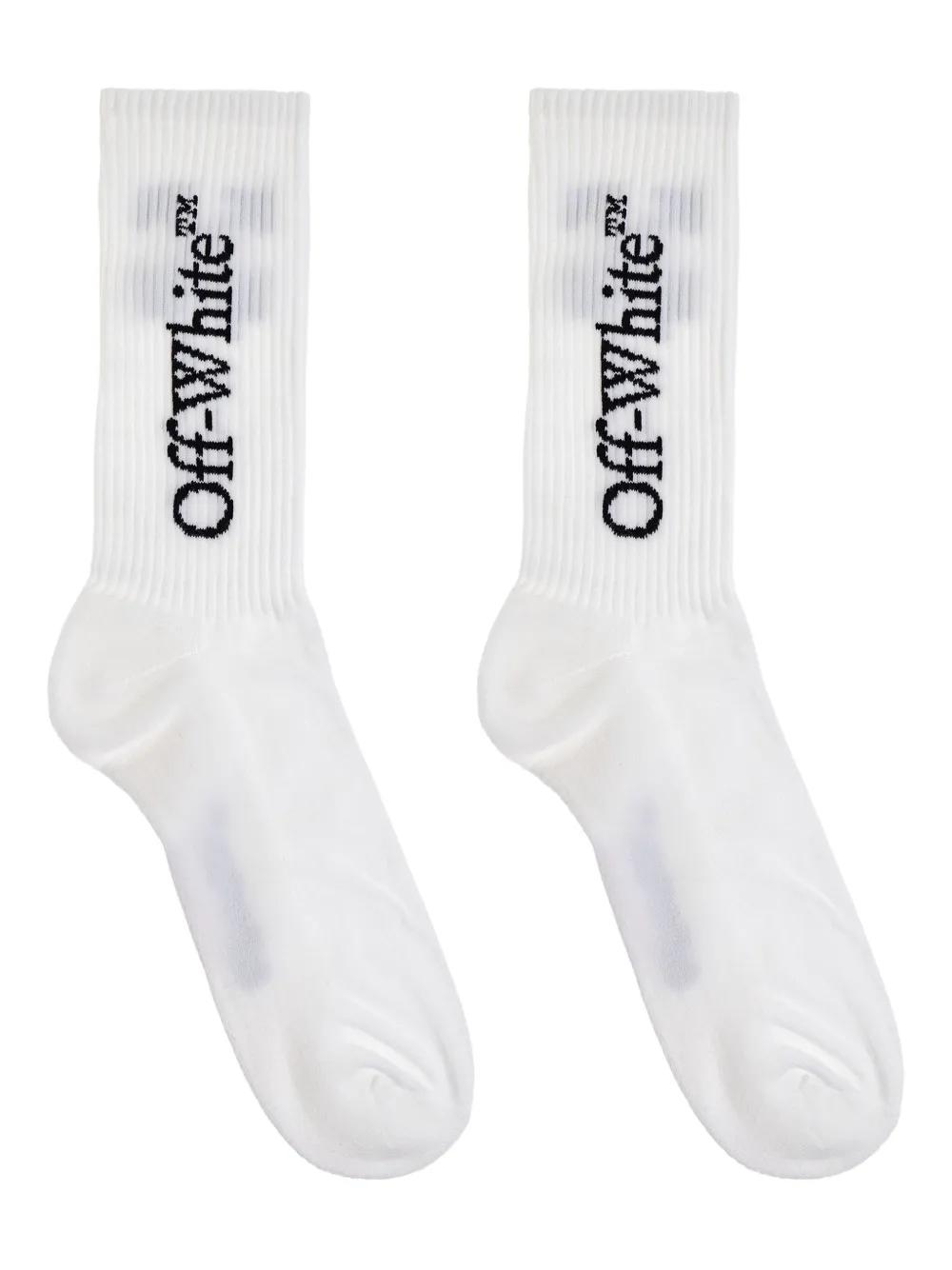 レッグウェア OFF WHITE / QUOTE SOCKS Off-White c/o Virgil Abloh Socks for Men | Online Sale up to 25