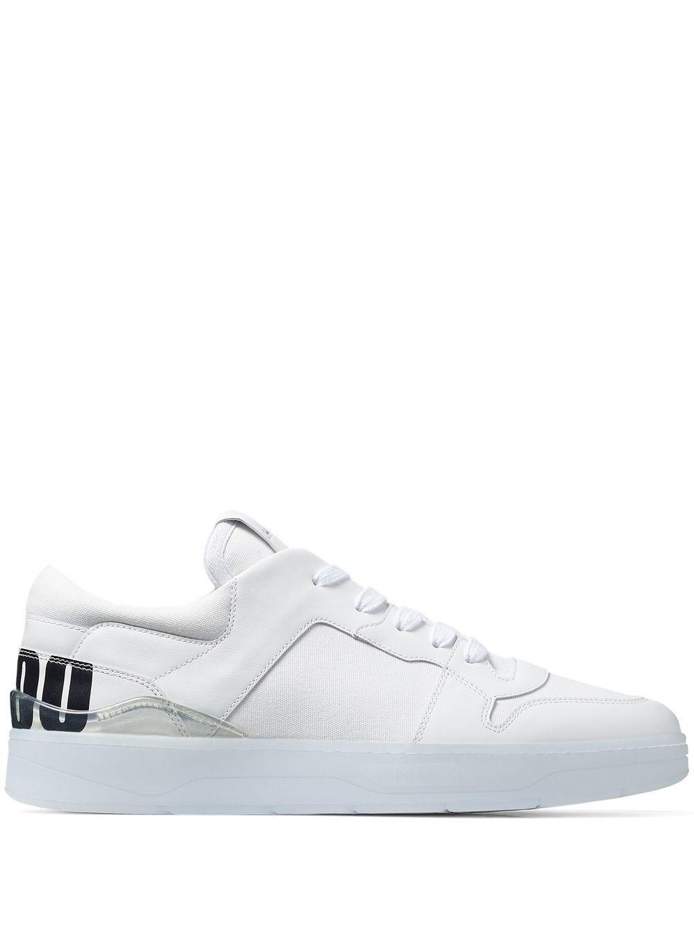 Jimmy Choo Florent/m Low-top Sneakers in White for Men | Lyst