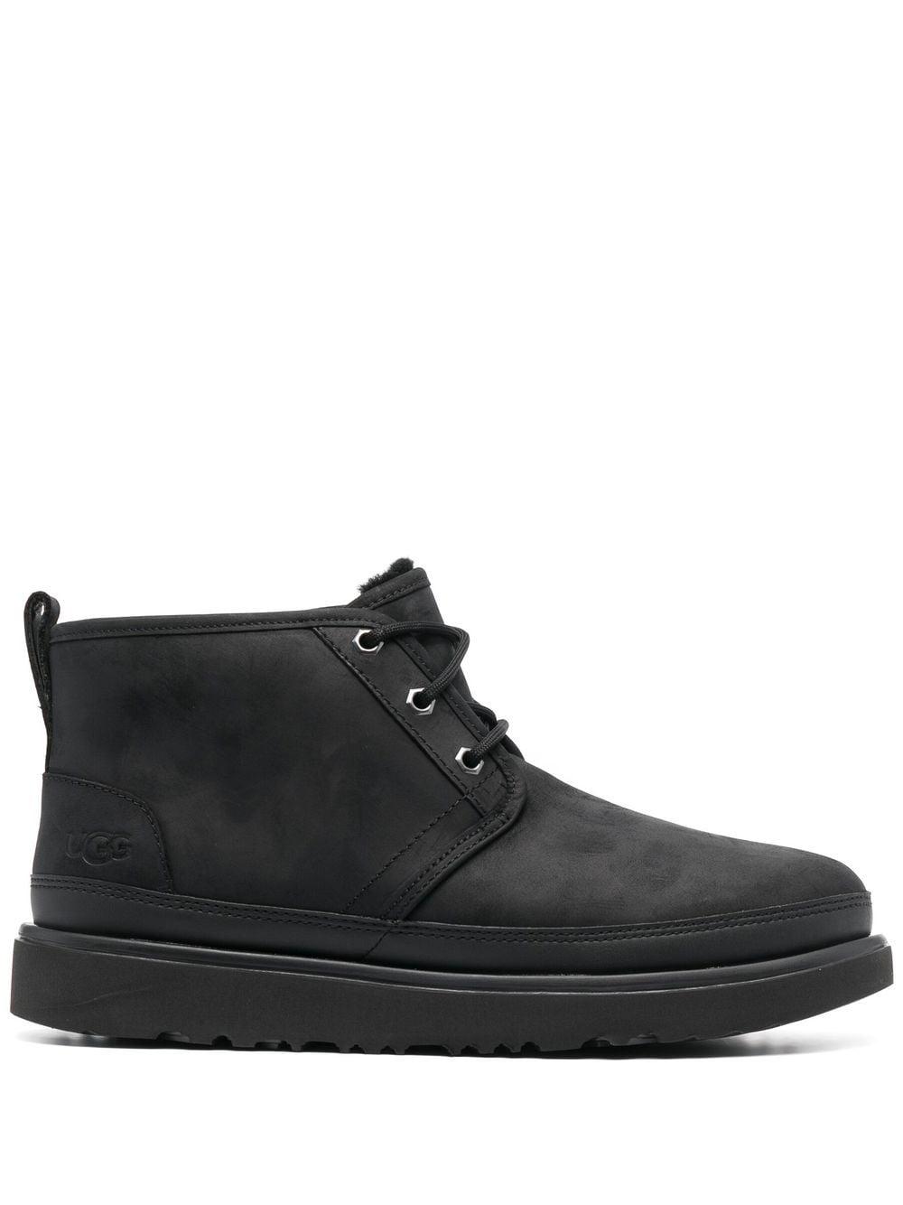 UGG Neumel Lace-up Ankle Boots in Black for Men | Lyst
