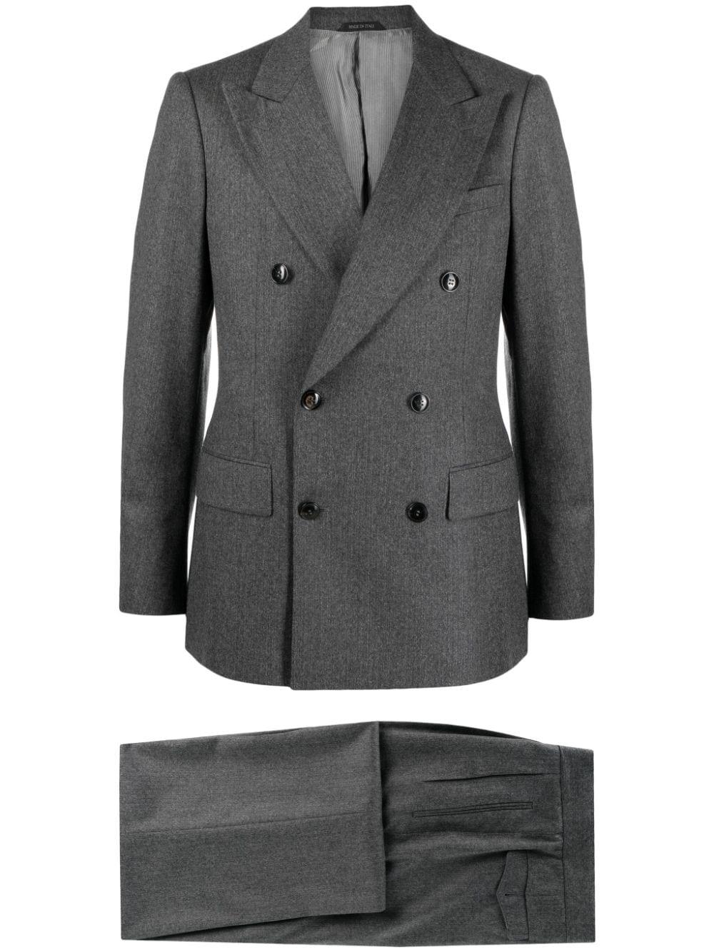 Armani double breasted jacket deals