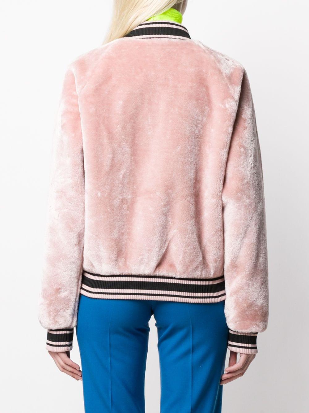 champion fleece bomber jacket