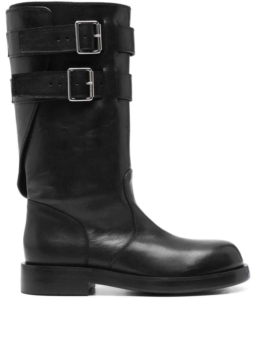 Ann demeulemester ブーツ ANN DEMEULEMEESTER | MILAN SOFT BIKER BOOTS