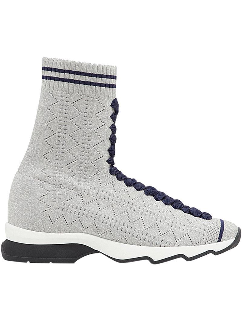 fendi sock trainers womens