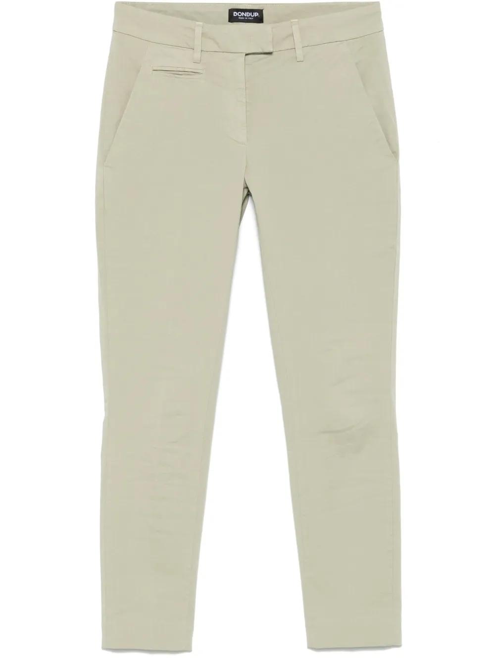 パンツ DONDUP PERFECT - Slim Fit Stretch Trousers Dondup Perfect - Slim Fit Stretch Trousers In White | ModeSens