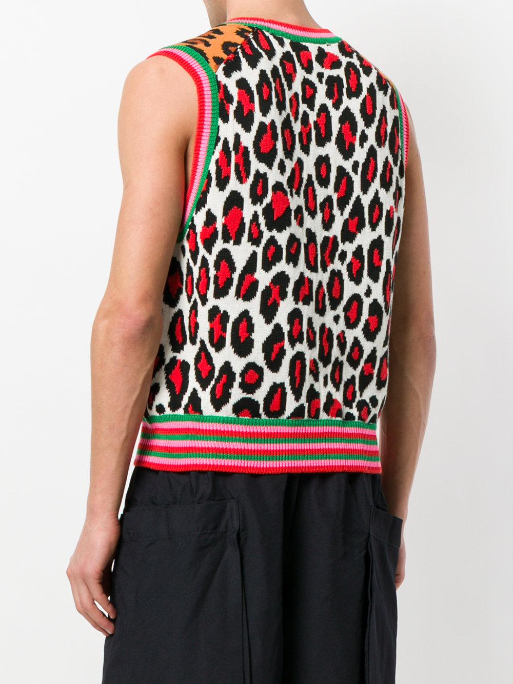 comme des garcons sweater vest