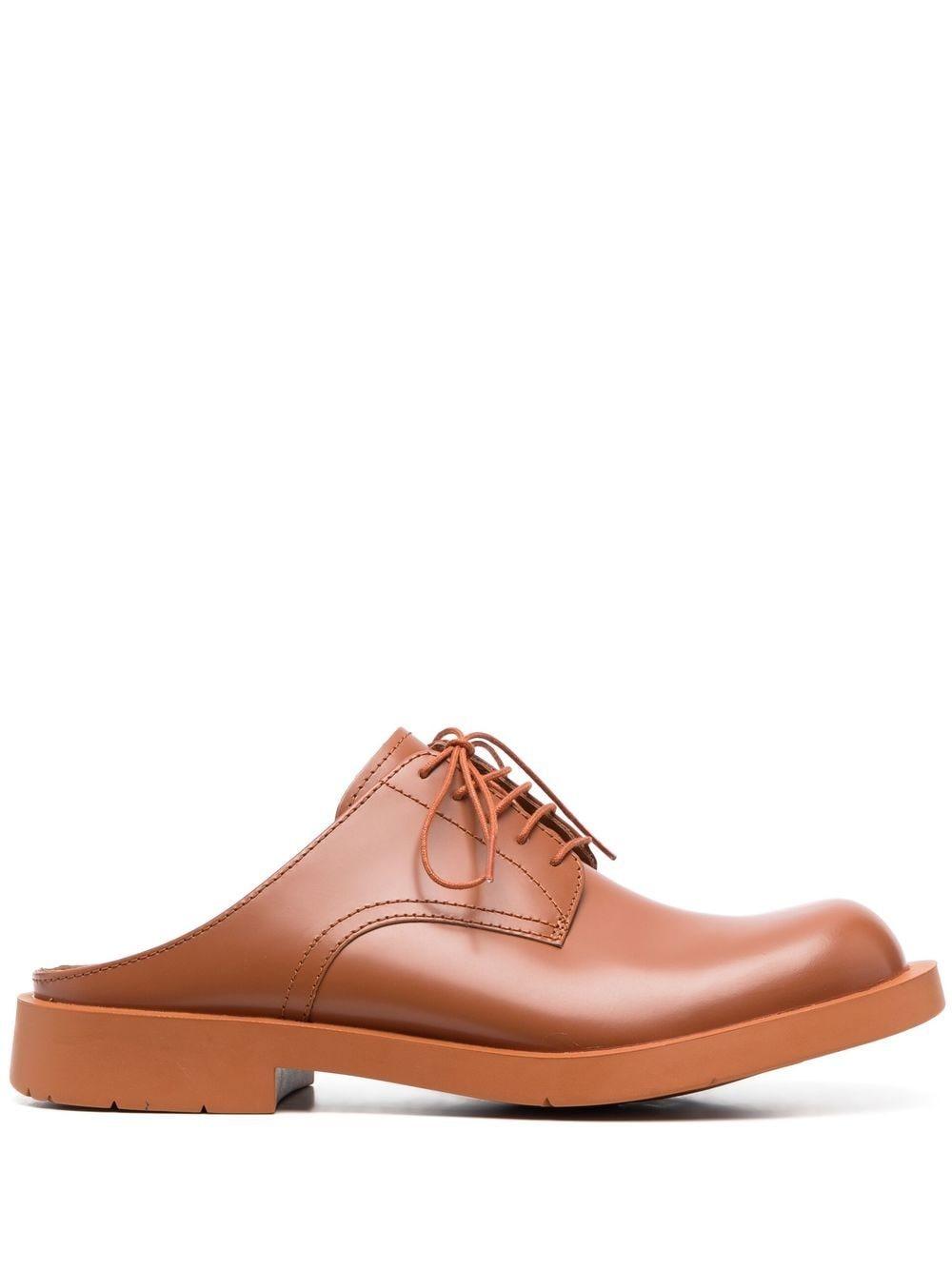 CAMPERLAB Mil 1978 Backless Derby Shoes in Brown Lyst
