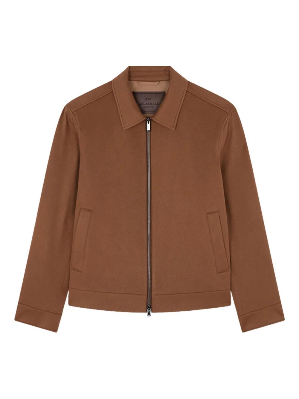 お値下げ！Paul&shark ジャケット Paul & Shark zip-front stand-collar Jacket | Blue | FARFETCH