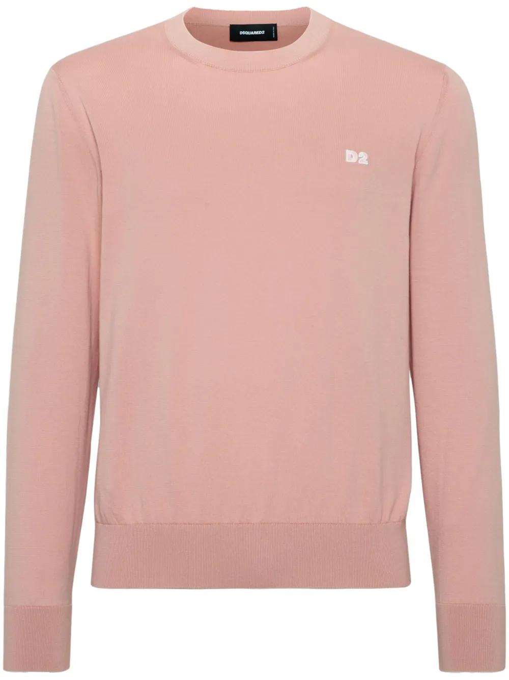 Pull Dsquared2 D'occasion - Très Bon état, Couleur Blanc, Coupe Regular