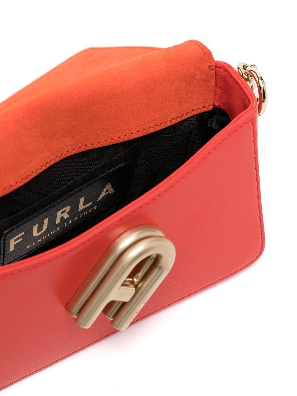 Furla Mini My Joy Crossbody Bag in Red | Lyst