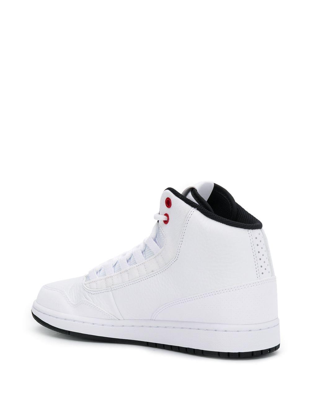 Nike Leather Jordan Executive Sneakers in White for Men - Lyst