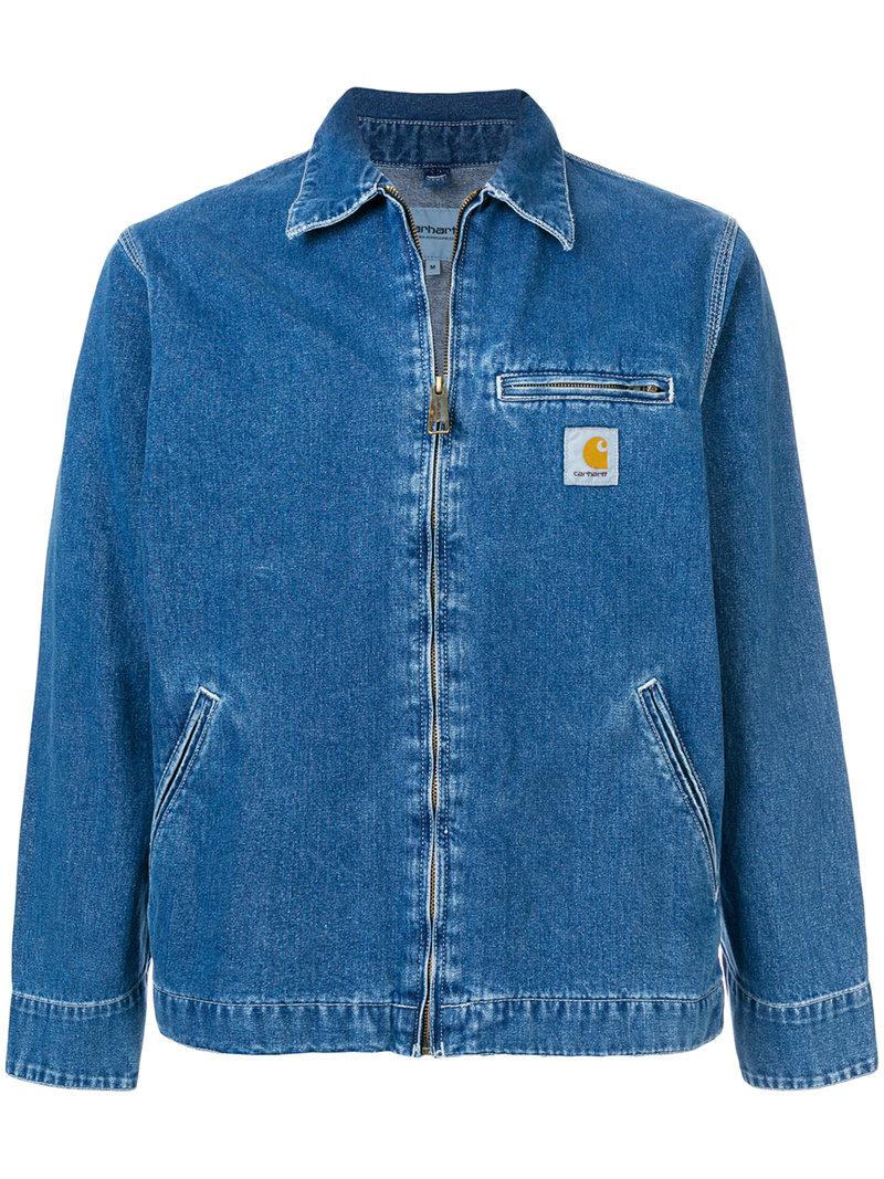 Carhartt denim zip jacket Clearance
