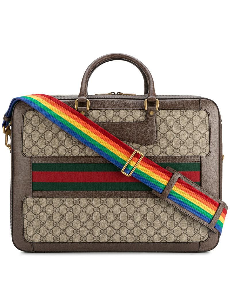 gucci backpack rainbow