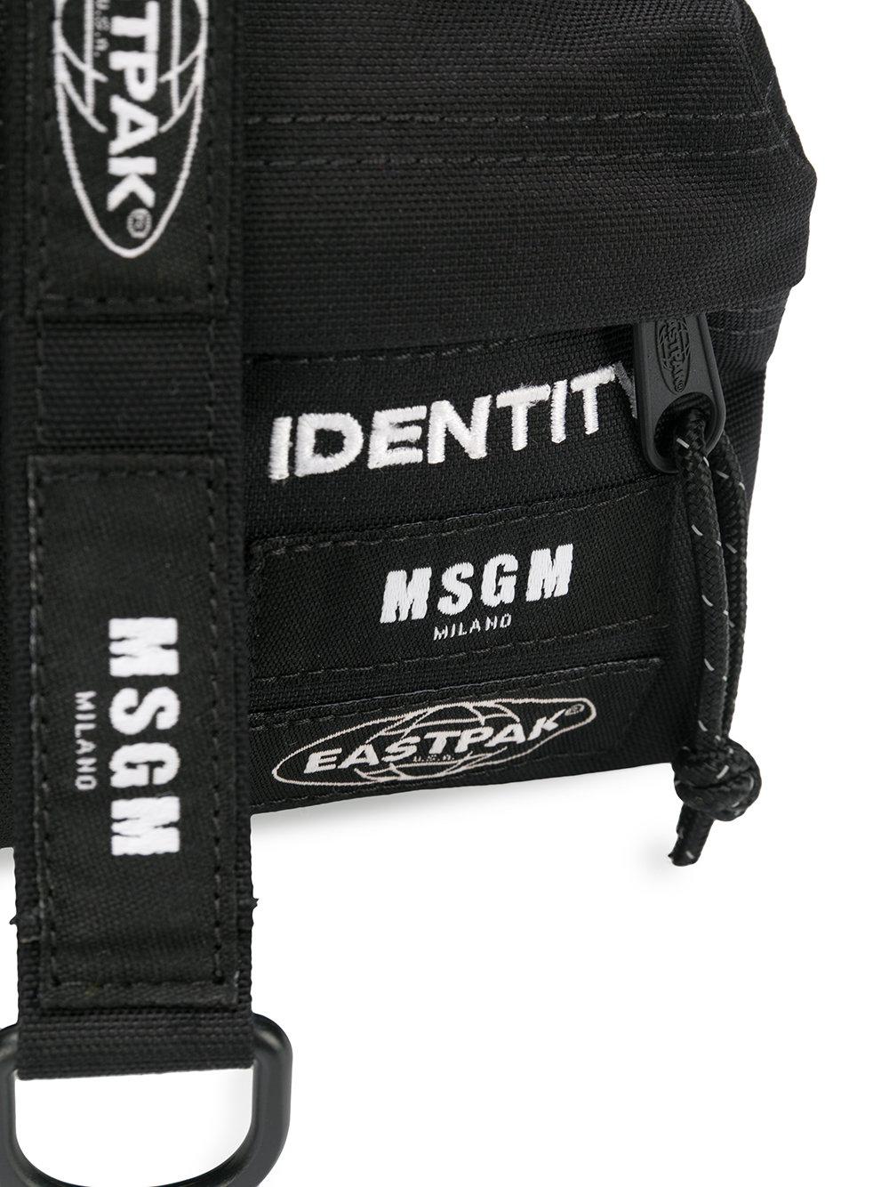 msgm eastpak backpack black