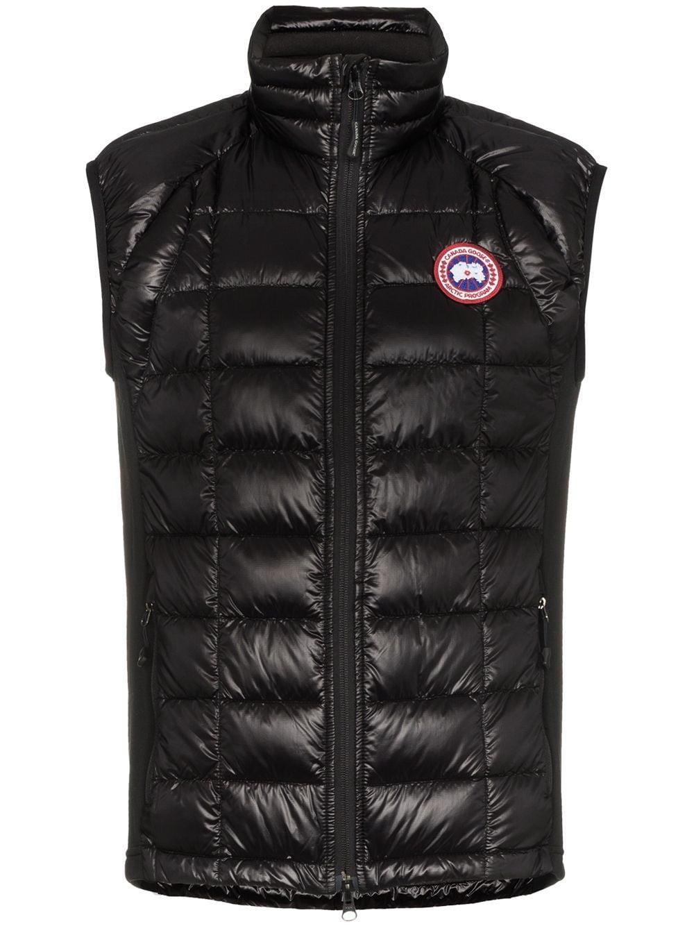 Canada Goose Synthetic Hybridge Feather Down Gilet in Black for Men ...