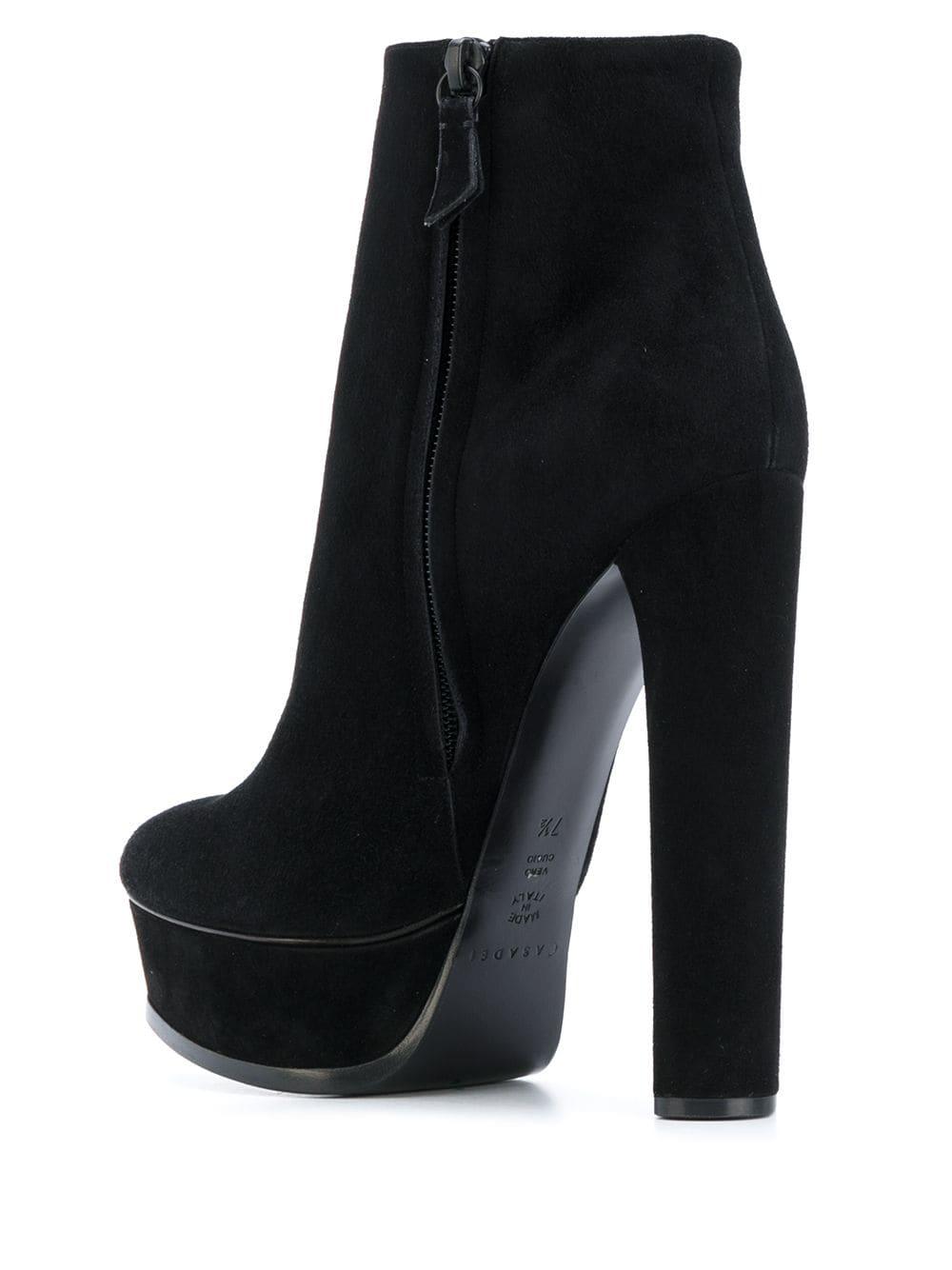 casadei platform ankle boots