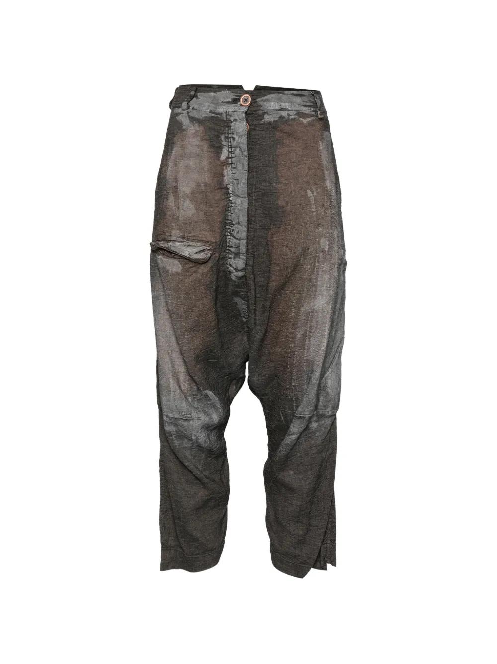 サルエルパンツ RUNDHOLZ DIP DROPCROTCH TAPERED PANTS