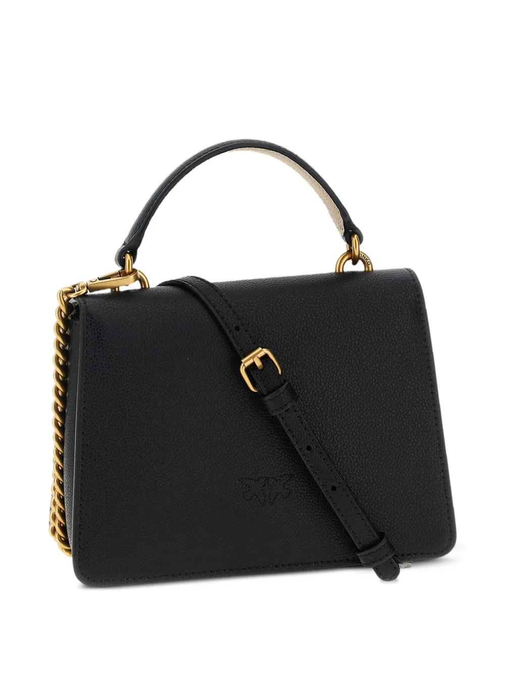 トートバッグ PINKO Woman Tote bags Black 102832A1LF Z99Q Maxi tumbled leather shopping bag PINKO → Shop Online