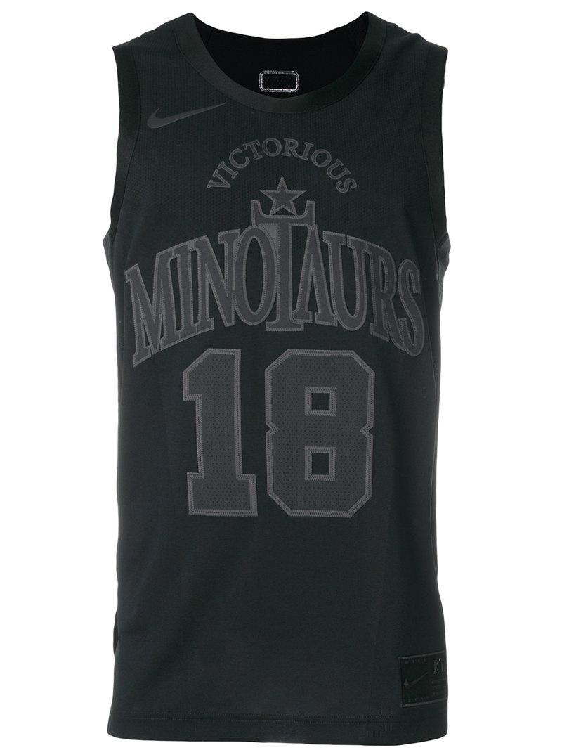 Nike Lab X Rt Victorious Minotaurs Basketball Jersey in Black for Men | Lyst