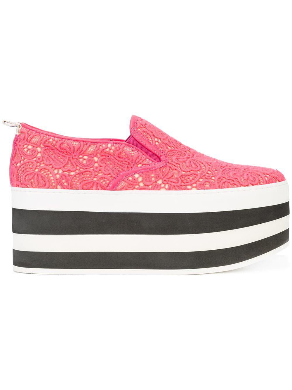 gucci lace platform sneakers