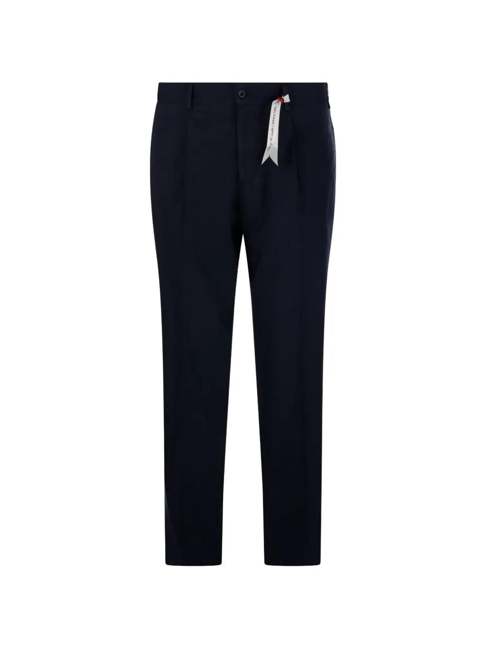 Pantalon Homme Santaniello Fantasia - Coupe Slim, Fabriqué En Italie, 80% Coton 20% Polyester, Neuf Avec étiquettes