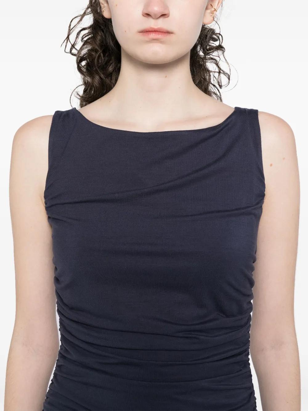 Reformation Benson Knit Dress in Blue | Lyst